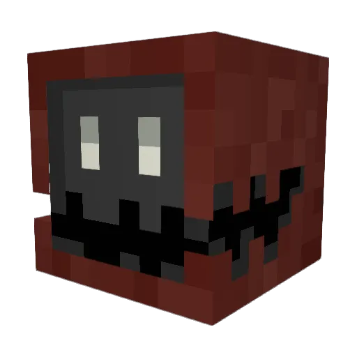 BeepM4n Minecraft avatar head, 3D render