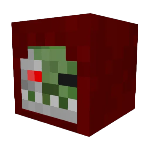 BeesInMyEyes Minecraft avatar head, 3D render