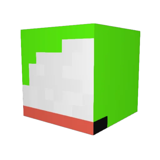 Bees_Venom Minecraft avatar head, 3D render