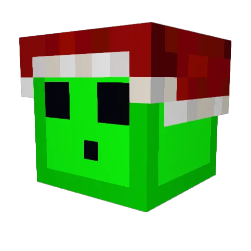 Beewa_ Minecraft avatar head, 3D render