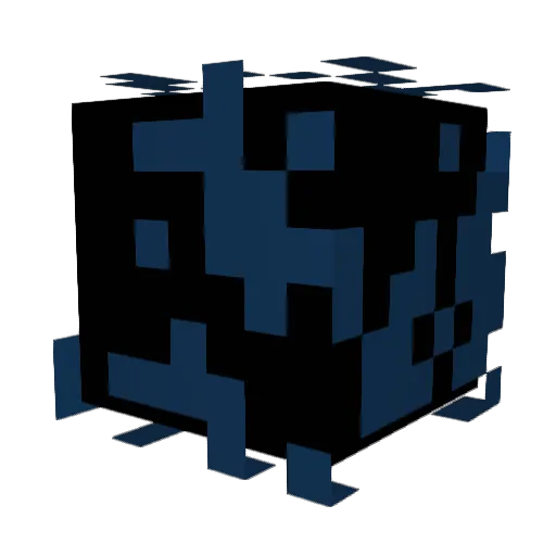 Beezalbub Minecraft avatar head, 3D render