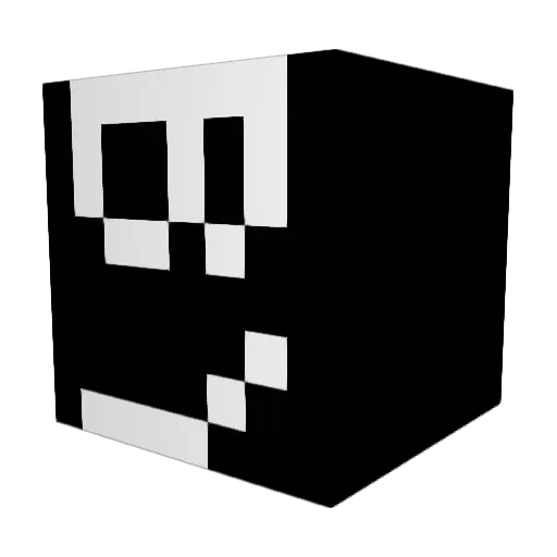 Bego2327 Minecraft avatar head, 3D render