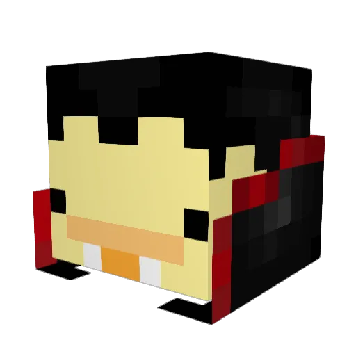 Beholders_Eye Minecraft avatar head, 3D render