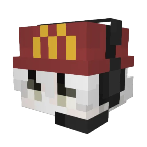 Beikon_Studio Minecraft avatar head, 3D render