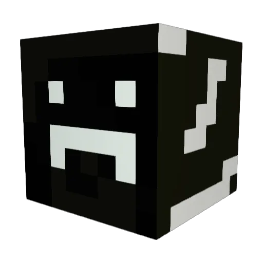 Beiros Minecraft avatar head, 3D render
