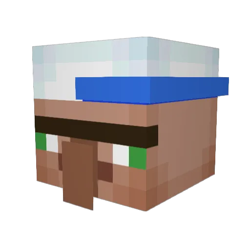 Bejbus482xd Minecraft avatar head, 3D render