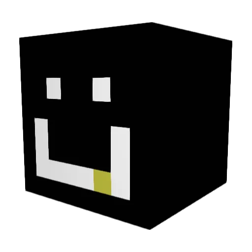 BejiMi Minecraft avatar head, 3D render