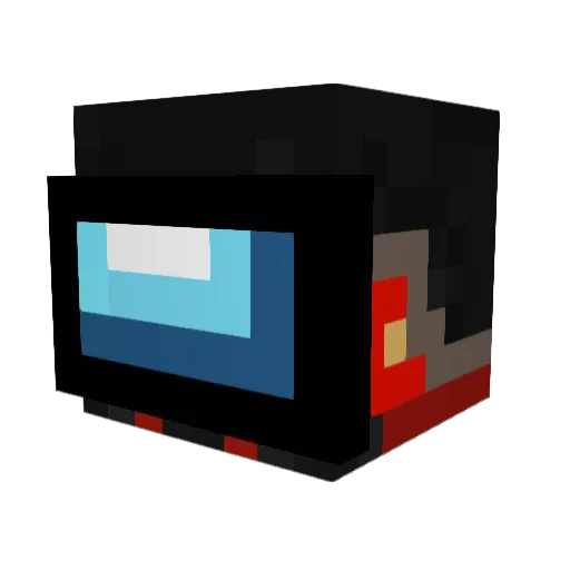 Bejotaz Minecraft avatar head, 3D render