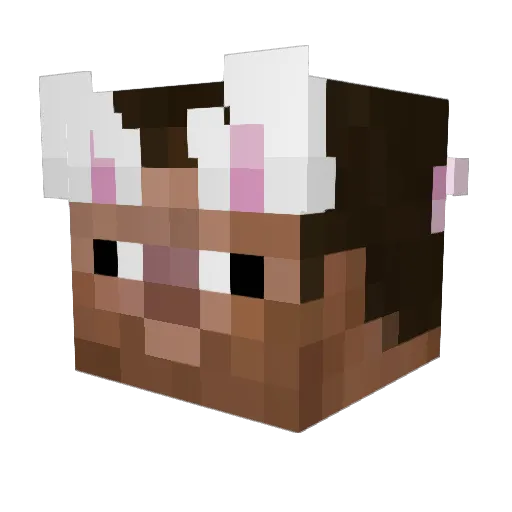 BekkeriBaddie Minecraft avatar head, 3D render