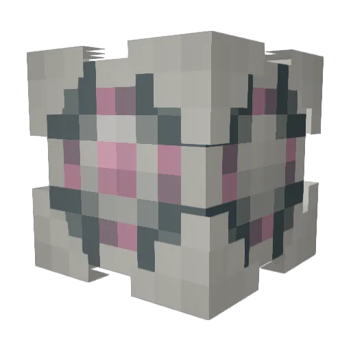 BekoTVFace Minecraft avatar head, 3D render