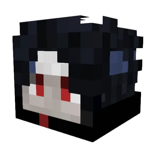 Bekonn77 Minecraft avatar head, 3D render