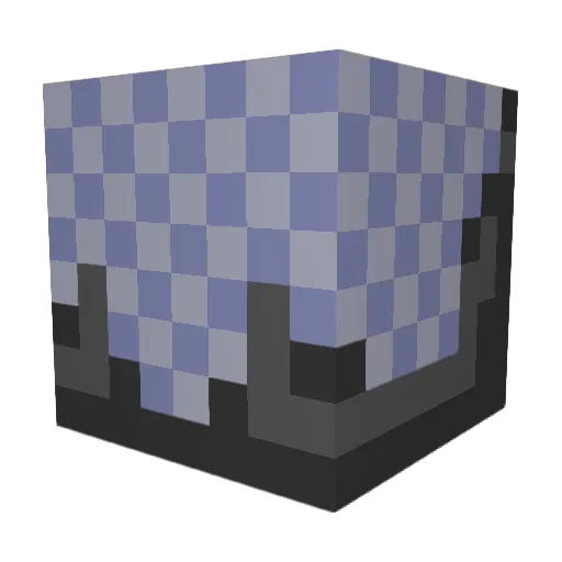 Belauver Minecraft avatar head, 3D render