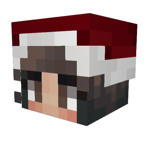 Belen1711 Minecraft avatar head, 3D render