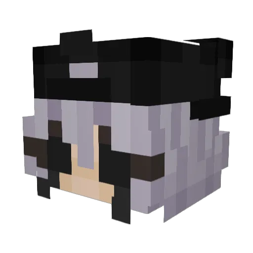 BelenMC Minecraft avatar head, 3D render