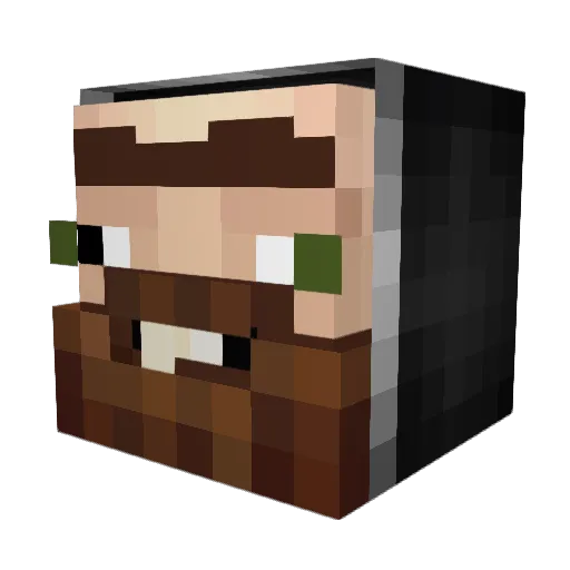 Belenos_Astur Minecraft avatar head, 3D render