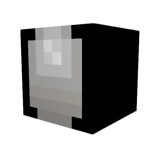 Belette76 Minecraft avatar head, 3D render
