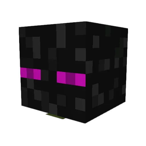 Belfknightt Minecraft avatar head, 3D render