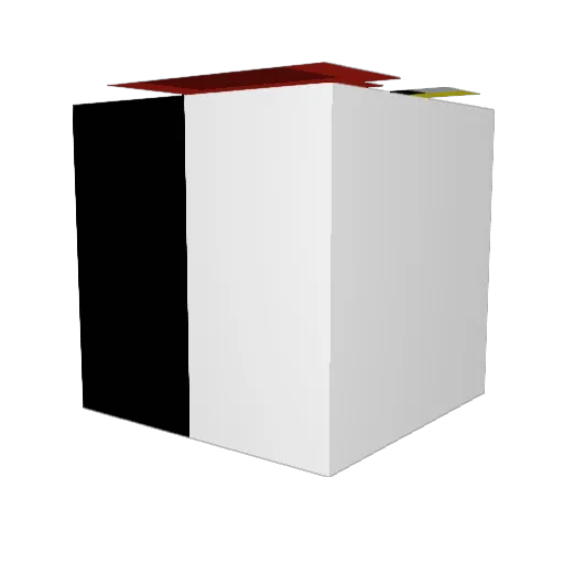 BelgaKetels Minecraft avatar head, 3D render
