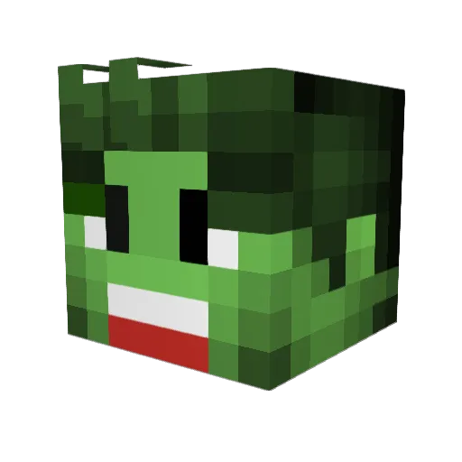 Belingar05 Minecraft avatar head, 3D render
