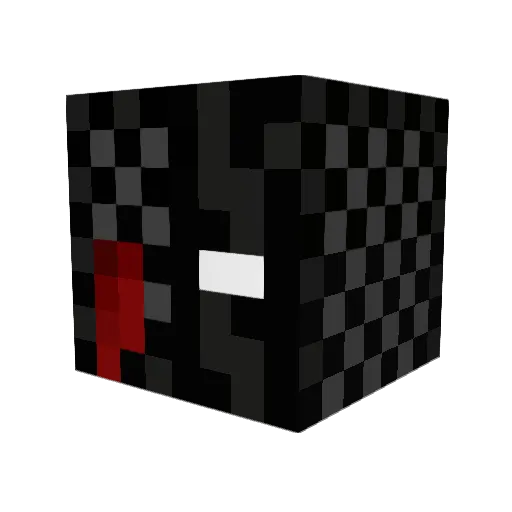 Belkington Minecraft avatar head, 3D render