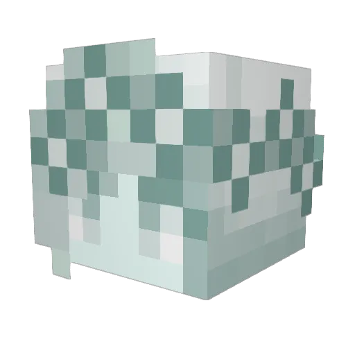 BellaJess Minecraft avatar head, 3D render