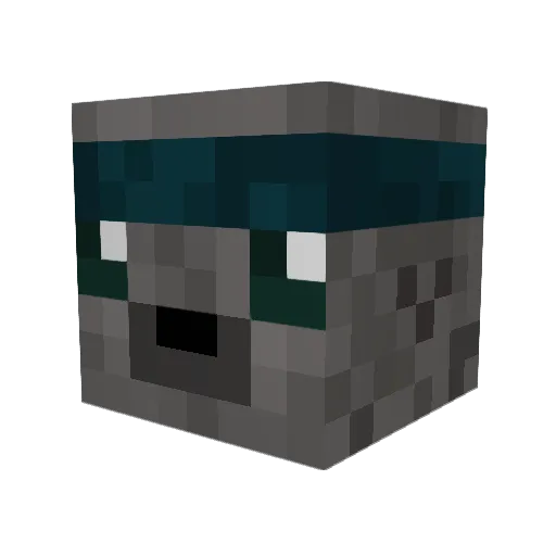 BellaSkyzz Minecraft avatar head, 3D render