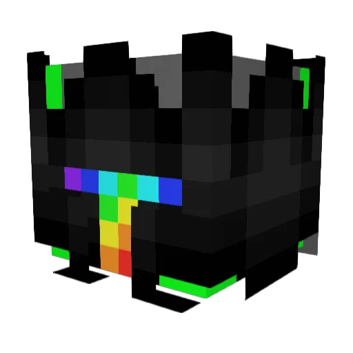 Bella_8888 Minecraft avatar head, 3D render
