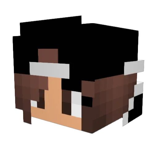 Bella_dawn72 Minecraft avatar head, 3D render