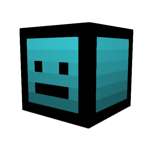 Bellakodelmal Minecraft avatar head, 3D render
