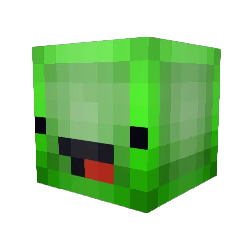 Bellinder Minecraft avatar head, 3D render