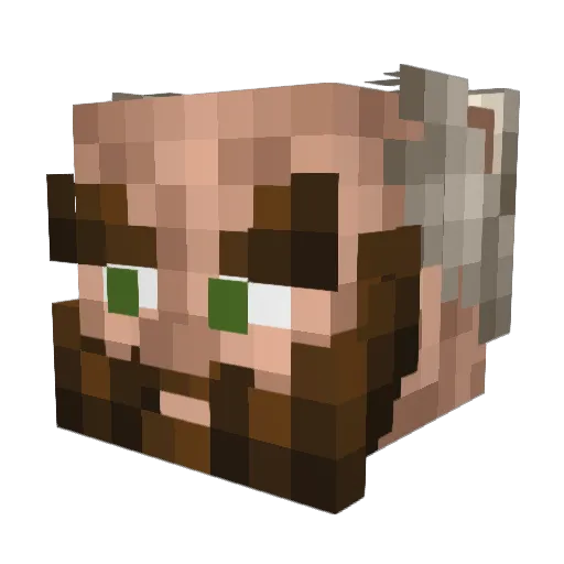 Bellithedude Minecraft avatar head, 3D render