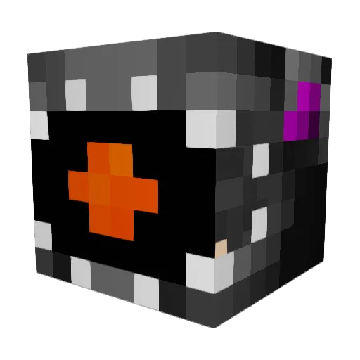Bellsow Minecraft avatar head, 3D render
