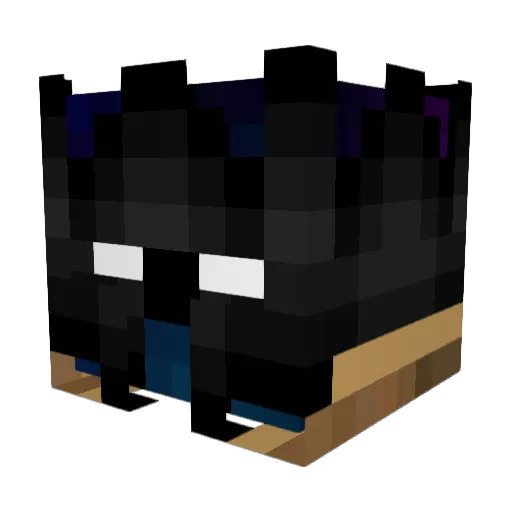 BellumAranea Minecraft avatar head, 3D render