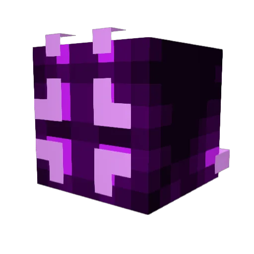 BelowVoid Minecraft avatar head, 3D render