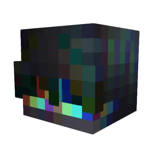 Belpra1 Minecraft avatar head, 3D render
