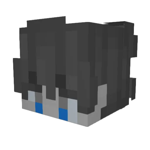Bem_norlan Minecraft avatar head, 3D render