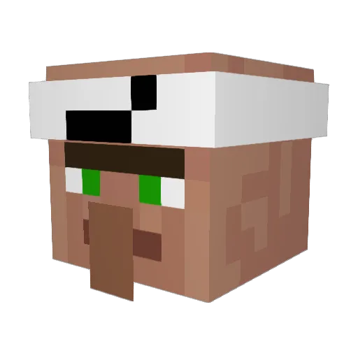 BembOne Minecraft avatar head, 3D render