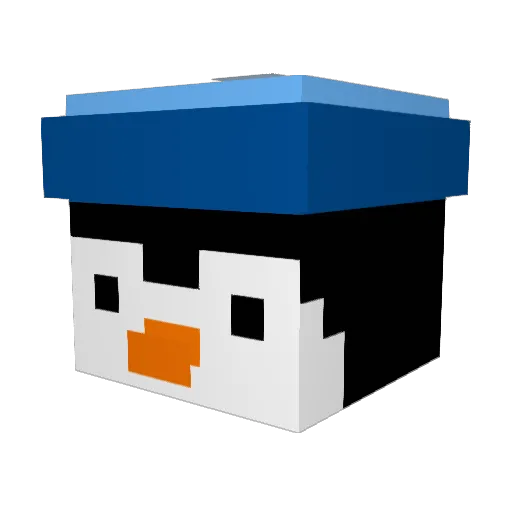 Bemmbu_Boi Minecraft avatar head, 3D render