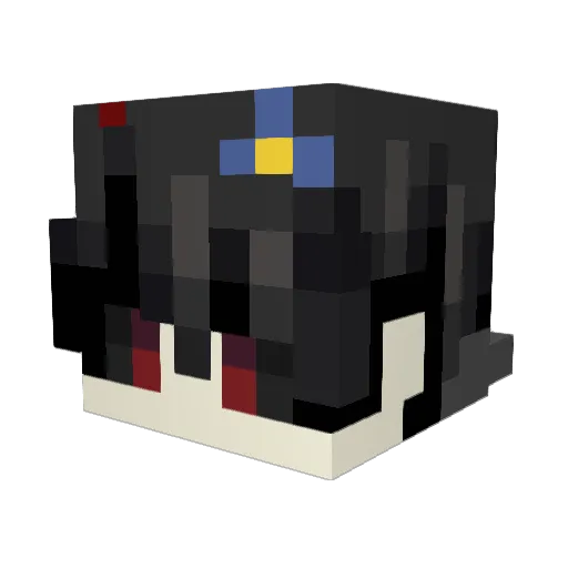 Bemmer Minecraft avatar head, 3D render