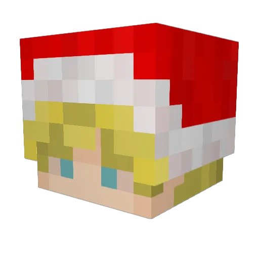 Minecraft-Avatar von Ben0204: Kopf als 3D-Render