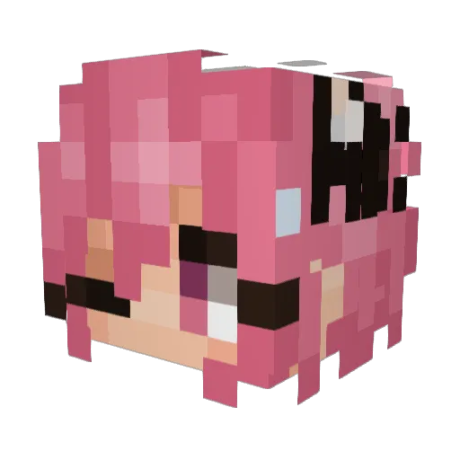 Ben0833 Minecraft avatar head, 3D render