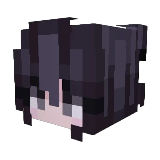 Ben0r Minecraft avatar head, 3D render