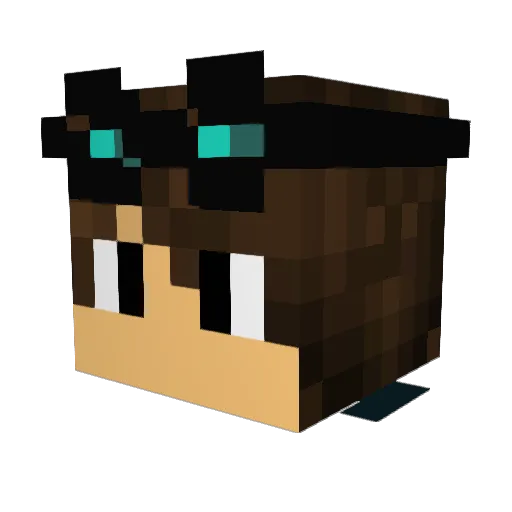 Ben4742 Minecraft avatar head, 3D render