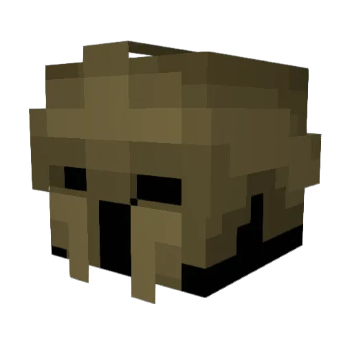 BenBoomer Minecraft avatar head, 3D render