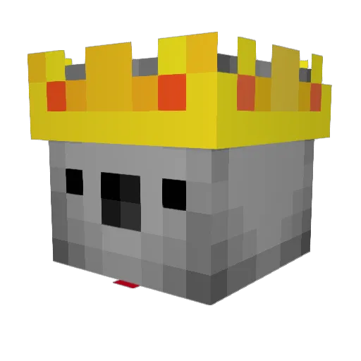 BenBot37 Minecraft avatar head, 3D render