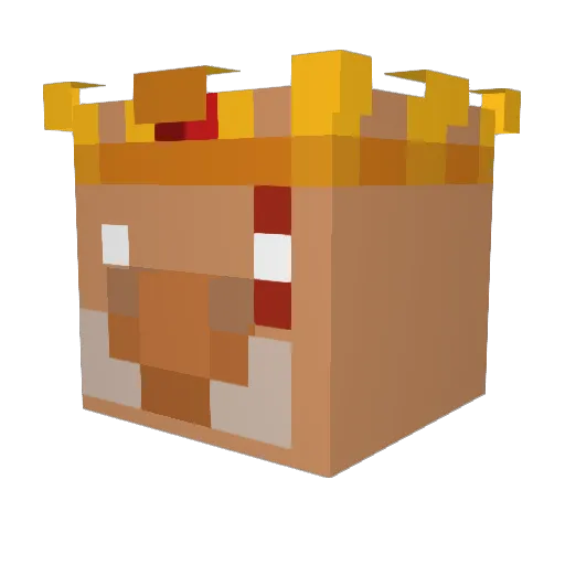 BenButBetter Minecraft avatar head, 3D render