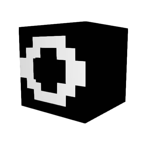BenCrapman Minecraft avatar head, 3D render