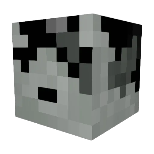 BenDogM Minecraft avatar head, 3D render