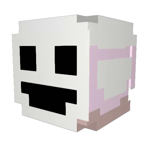 BenFlo21 Minecraft avatar head, 3D render