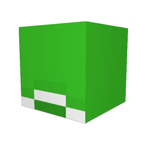 BenJoestar Minecraft avatar head, 3D render